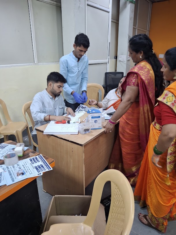 Gentle single-prick blood sample collection by certified technician